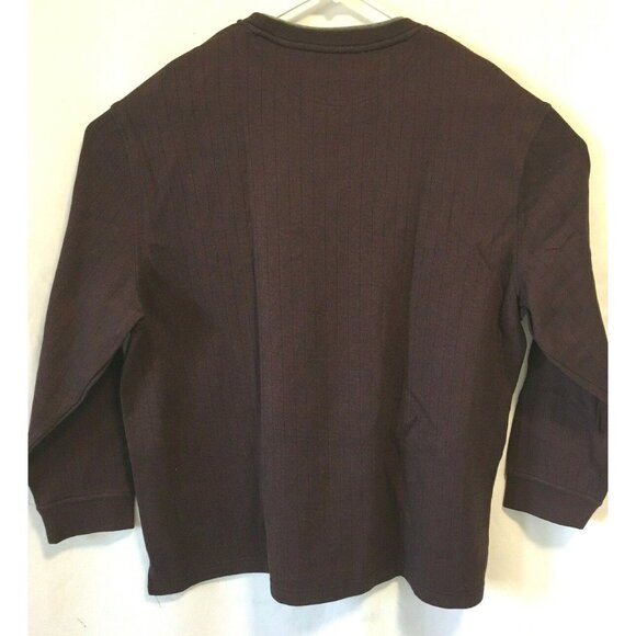 Vintage Penmans Men Sweater Sweatshirt Black Red Pullover Cotton Size XL - Picture 2 of 7